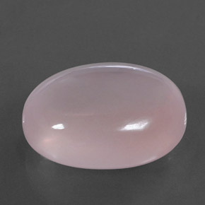 Quartzo Rosa Luz rosa Natural 57.21ct, Corte Oval, Transparente
