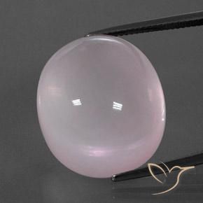 47.24ct Natural Luz rosa Quartzo Rosa, oval, Transparente