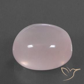 Quartzo Rosa Luz rosa Natural 47.24ct, oval, Transparente