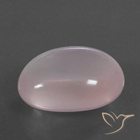Quartzo Rosa Coral Rosa Natural 49.00ct, oval, Transparente