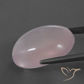 Quartzo Rosa Coral Rosa Natural 49.00ct, oval, Transparente