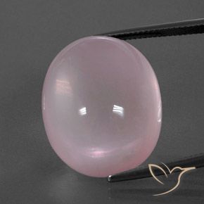 43.16ct Natural Coral Rosa Quartzo Rosa, oval, Transparente