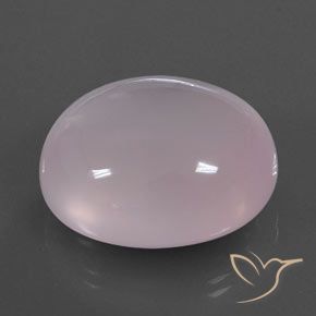 Quartzo Rosa Rosa chiclete Natural 52.78ct, oval, Transparente