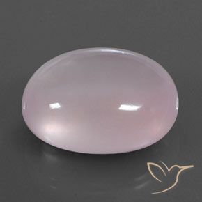 Quartzo Rosa Luz rosa Natural 63.54ct, oval, Transparente