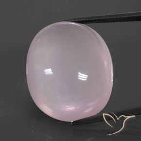 57.56ct Natural Luz rosa Quartzo Rosa, oval, Transparente
