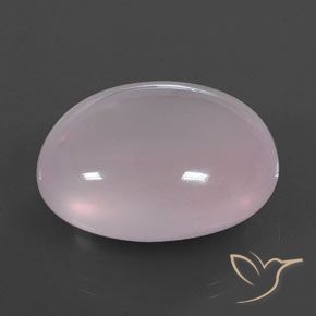 Quartzo Rosa Luz rosa Natural 57.56ct, oval, Transparente