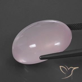 Quartzo Rosa Luz rosa Natural 57.56ct, oval, Transparente
