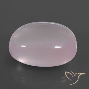Quartzo Rosa Luz rosa Natural 59.07ct, oval, Transparente