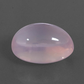 Quartzo rosa rosa natural 20,97ct, corte oval, transparente