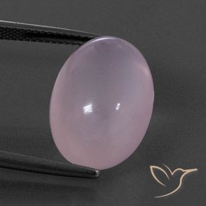 16.48ct Natural Luz rosa Quartzo Rosa, oval, Transparente