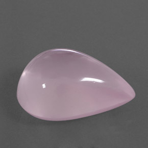 Quartzo rosa rosa natural 18,99ct, transparente, transparente/translúcido