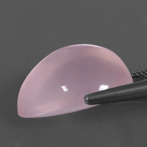Quartzo rosa rosa natural 22,68ct, transparente, transparente/translúcido
