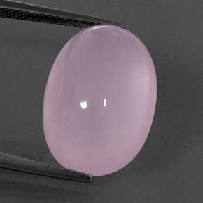 Quartzo rosa rosa natural 14,73ct, transparente, transparente/translúcido