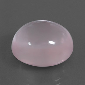 Quartzo rosa rosa natural 24,38ct, transparente, transparente/translúcido