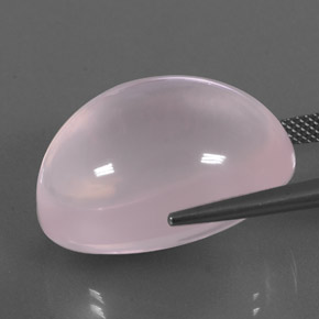 Quartzo rosa rosa natural 43,00ct, transparente, transparente/translúcido