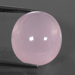 Quartzo rosa rosa natural 17,74ct, transparente, transparente/translúcido