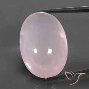 51.74ct Natural Rosa chiclete Quartzo Rosa, oval, Transparente/Translúcido