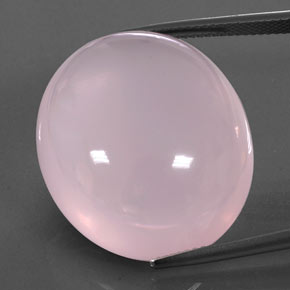 Quartzo rosa rosa natural 50,20ct, transparente, transparente/translúcido