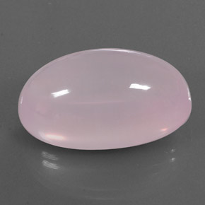Quartzo rosa rosa natural 45,32ct, transparente, transparente/translúcido