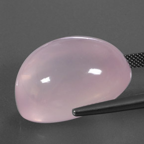 Quartzo rosa rosa natural 45,80ct, transparente, transparente/translúcido