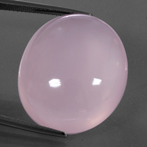 Quartzo rosa rosa natural 44,72ct, transparente, transparente/translúcido