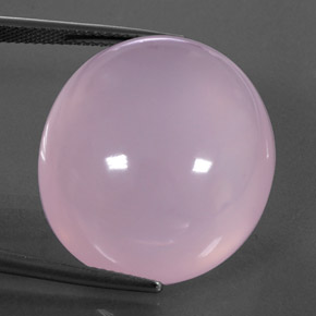 Quartzo rosa rosa natural 45,20ct, transparente, transparente/translúcido
