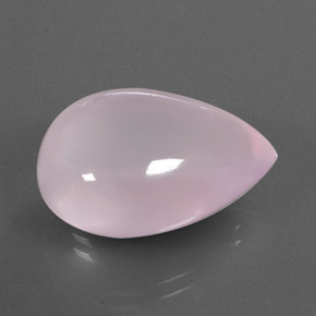 Quartzo rosa rosa claro natural 26,63ct, transparente, transparente/translúcido