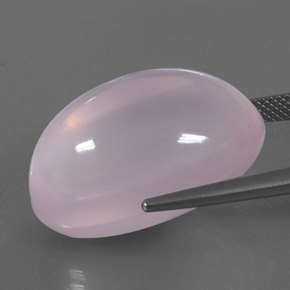 Quartzo rosa rosa natural 39,48ct, transparente, transparente/translúcido