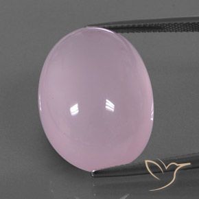 28.95ct Natural Rosa chiclete Quartzo Rosa, oval, Transparente/Translúcido