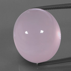 Quartzo rosa rosa natural 47,99ct, transparente, transparente/translúcido