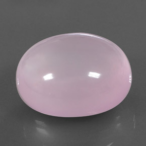 Quartzo rosa rosa natural 43,64ct, transparente, transparente/translúcido