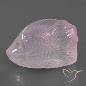 Quartzo Rosa Luz rosa Natural 32.32ct, Chique, Transparente/Translúcido