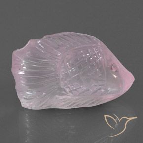 Quartzo Rosa Luz rosa Natural 32.32ct, Chique, Transparente/Translúcido
