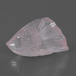 Quartzo rosa rosa natural 39,00ct, transparente, transparente/translúcido