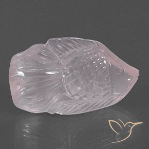 Quartzo Rosa Rosa bem claro Natural 29.36ct, Chique, Transparente/Translúcido