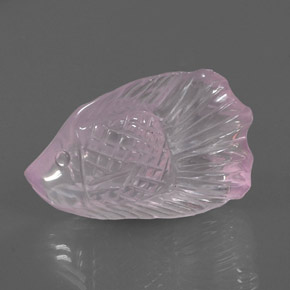 Quartzo rosa rosa natural 30,01ct, transparente, transparente/translúcido