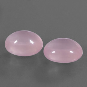 Pedras preciosas de quartzo rosa rosa natural de  ct, transparente, transparente/translúcido