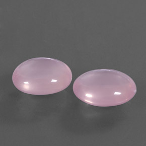 Pedras preciosas de quartzo rosa rosa natural de  ct, transparente, transparente/translúcido