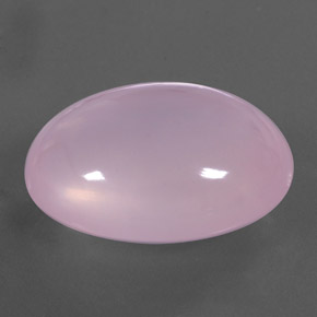 Quartzo rosa rosa natural 39,07ct, transparente, transparente/translúcido