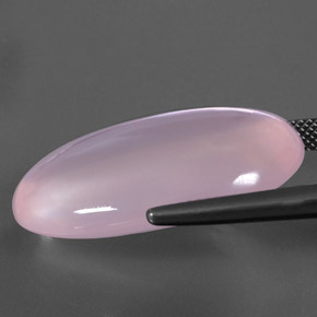 Quartzo Rosa Rosa Cereja Claro Natural 31.88ct, Transparente, Transparente/Translúcido