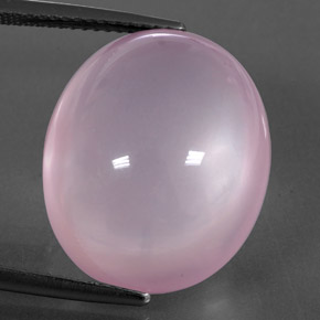 Quartzo rosa rosa natural 26,20ct, transparente, transparente/translúcido