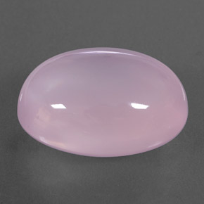 Quartzo Rosa Rosa chiclete Natural 26.23ct, Transparente, Transparente/Translúcido