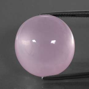 Quartzo rosa rosa natural 36,03ct, transparente, transparente/translúcido