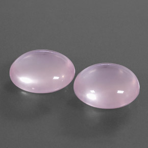 Pedras preciosas de quartzo rosa rosa natural de 22,63 ct, transparente, transparente/translúcido