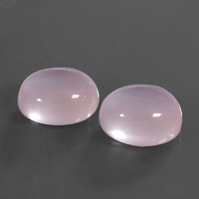 Pedras preciosas de quartzo rosa rosa natural de  ct, transparente, transparente/translúcido