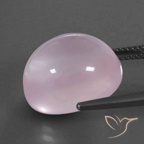 Quartzo Rosa Rosa chiclete Natural 16.85ct, Transparente, Transparente/Translúcido