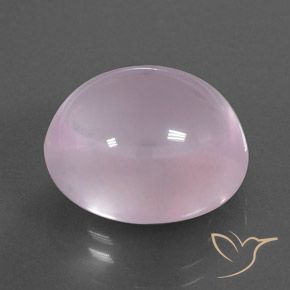 Quartzo Rosa Luz rosa Natural 16.85ct, oval, Transparente/Translúcido