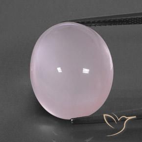 15.27ct Natural Luz rosa Quartzo Rosa, oval, Transparente/Translúcido