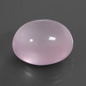 Quartzo rosa rosa natural 16,30ct, transparente, transparente/translúcido