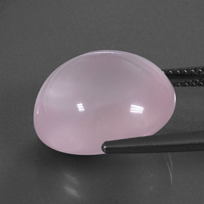 Quartzo rosa rosa natural 16,30ct, transparente, transparente/translúcido